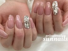 サンネイルズ(sun nails)/6本アート