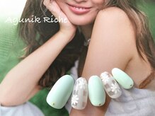 アグニークリッシェ(Agunik Riche)/【フラワーネイル】