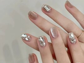 埋め尽くしネイル