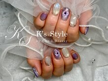 ケーズスタイル バイ キャンアイドレッシー(K's-Style by Can I Dressy)の雰囲気（トレンドデザインも豊富にご用意♪色変更、アート位置変更OK！）