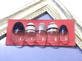 紺ボーダー☆7,800円