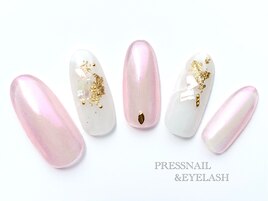 クリアピンクネイル＆シェル