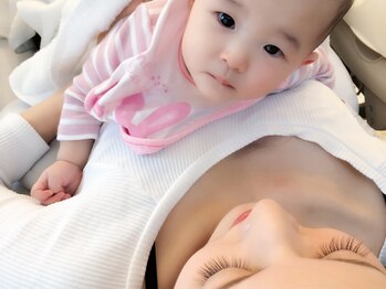 クレフ アイラッシュサロン(CLEF)/子供と一緒にサロン通い♪