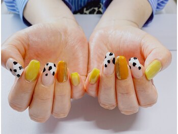 健康美爪 ネイルアンドアイラッシュ/定額ネイルCコース