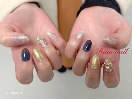 白雪姫風ネイル70110