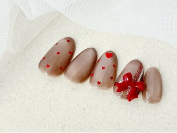 バレンタイン/ショコラ×リボン