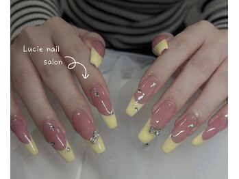 ルシエ(LUCIE)/チップ10本+フレンチ10ストーン