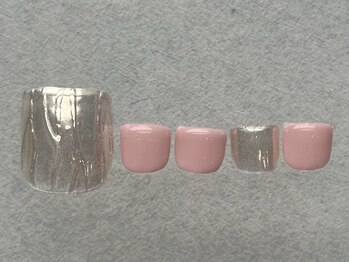 ネイルメゾン 天神店(NAIL MAISON)/春ゴールドピンク¥8500