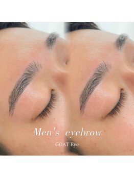 ゴートアイ(GOAT Eye)の写真/【堀江のメンズアイブロウはGOAT Eye】メンズ眉毛サロンで清潔感UPの好印象眉毛☆眉毛を整えてできる男に！
