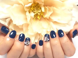 ワンカラー×Vカット