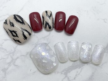 タネモト(Tanemoto)/10月・11月フットネイル¥6600