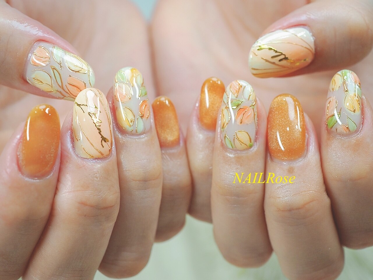 チューリップ マグネット：PG009571309｜ネイルローズ(NAIL Rose)の