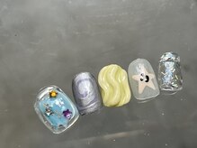 つめノさき/パステルカラーデザイン