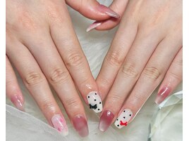 春ネイル/ガーリーネイル