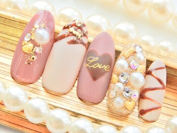 ネイルサロン ドルチェネイル 柏店(Dolce.Nail)/Dolce-happy＊Valentine