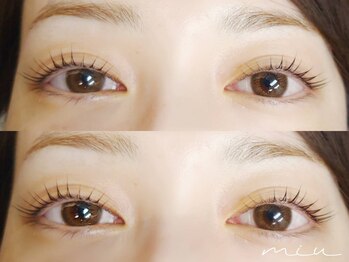 ミウ ネイル(miu nail)/まつ毛パーマ¥4490