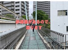 ハリコ 代官山/歩道橋を渡ります！