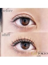 ラズ トウキョウ アザブ(Laz TOKYO azabu)/LEDマツエク BeforeAfter