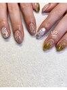 シルバーネイルとインク