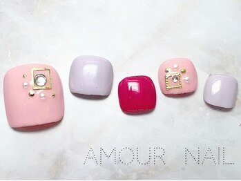 アムールラッシュ 新宿店(Amour lash)/フット シンプルデザインコース