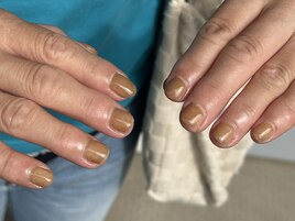 秋ネイル/ワンカラー