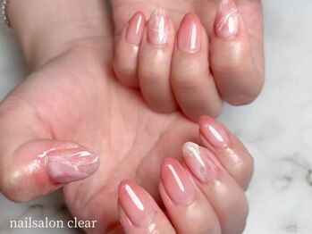 クリアー(clear)の写真/メニューは全てオフ、フィルイン込み!大人がうれしい年齢に合わせた季節感のあるデザインが選べる!!