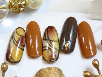 トータルビューティーアンドアズフローラ(Total Beauty & a`s Flora)/ブラウンネイル