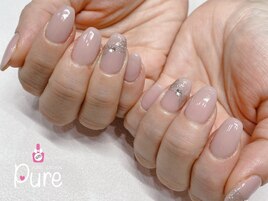 リボンアートネイル