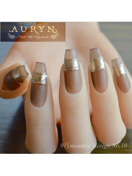 アウリン(AURYN)/9月限定monthly design No,10