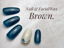 ブラウン(Brown.)/シェルネイル