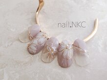 NKC/手描きの繊細さに驚く水引ネイル