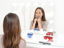 エクシアホワイトニング 明石店/ホワイトニング/施術風景