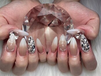 アエラ(AERA)の写真/【トレンドデザイン&圧倒的美フォルム】スカルプ,長さ出しに定評◎糸島市のプライベートネイルサロン★