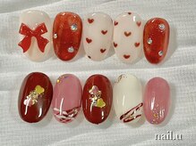ネイルユー(nail.u)/バレンタインネイル