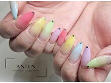 アンド エヌ(AND.N)の雰囲気（定額デザインは色変更OK／似合わせカラーのご提案もお任せを♪）