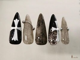 ピアスクロムレース¥11500