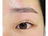 《アイブロウデザイン》WAX脱毛＋カット