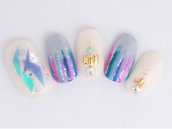 ネイルサロン ドレリッチ 大宮店(drerich)/オーロラエスニック