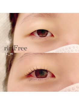 リリフリー(riri Free)/【持ち良し】まつ毛パーマ