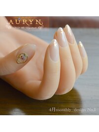 4月限定monthly &nbsp;design No, 1