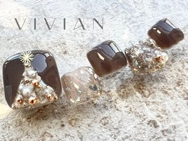 クリスマスネイル