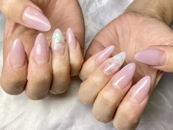 クリーク(CREEK)/春カラー春ネイル桜スカルプ