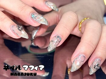 ネイルマフィア 原宿(NAIL MAFIA)/猫爪ネイル/海外ネイル/つけ放題