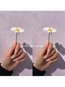 チェリッシュ アンド ジェニ(CHERISH&JENNI)/大人気デイジーネイル