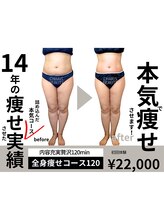 カリスボーテ 関本店 本気の 全身痩せ