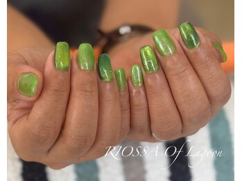 リオッサ オブ ラグーン(RIOSSA of Lagoon)/マグネットにこちゃんネイル