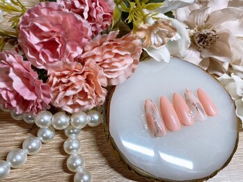 アメリ(ameri)/色替え無料☆ピンクネイル