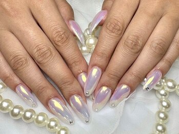 パダアット ヴァラネイル 天神南店(PADA at VALLANAIL)/オーロラネイル/ワンカラー