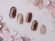 クインテット ネイル 千歳烏山店(Quintet nail)/2月おすすめアート パラジェル