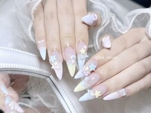 リンドネイル バイ モカ アンド ララ(Lind nail by moca and LaLa)/【mizuki】フレンチネイル